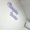 Double Layer Acrylic Business Sign Custom Logo