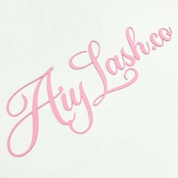 Single Layer Acrylic Event Sign