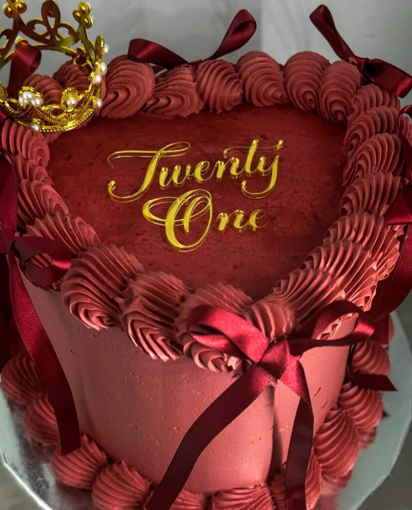 Custom Acrylic Cake Fropper Single Layer Personalised