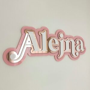Custom 3D Name Sign for Kids
Triple-Layer Elegant Font - Fast Shipping for Nurseries & Birthdays