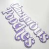 acrylic business sign with custom logo, double layer, personalised, ready for personalisation.