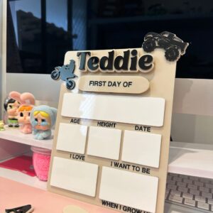 First & Last Day of School Acrylic Boards