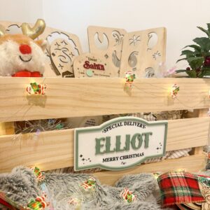 Christmas Eve Acrylic Crate Plaque