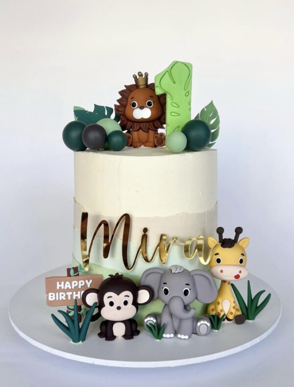 Custom Acrylic Cake Fropper Single Layer Personalised