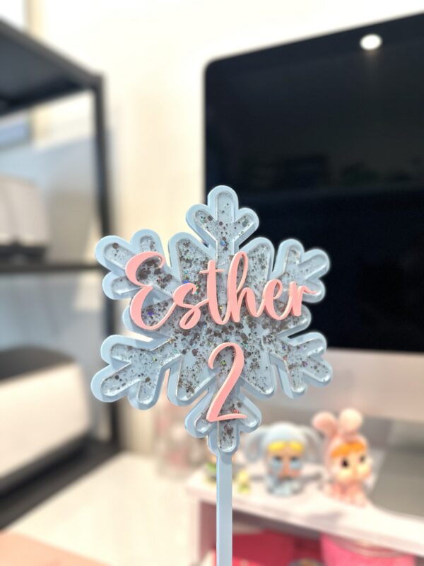 img_9546 Custom Acrylic Cake Topper Personalised Double Layer