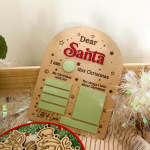 Dear Santa Christmas Board wish list
