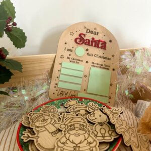 Christmas Wooden Paint sets and wish boards