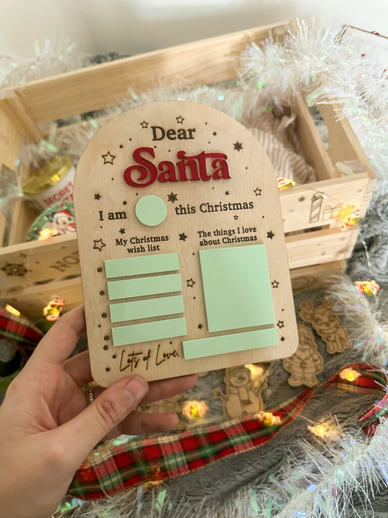 Christmas Dear Santa Board