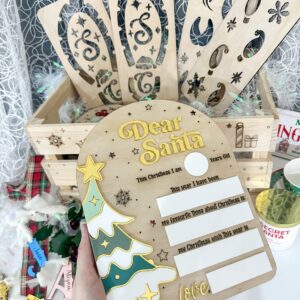 Dear Santa Board | Personalised Christmas Keepsake