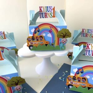 acrylic party favour boxes, customised with any theme, for a special touch to your event.