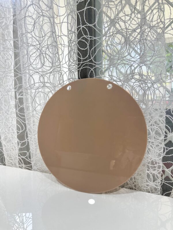 Personalised Acrylic Name Sign Personalised acrylic name sign on a neutral background.