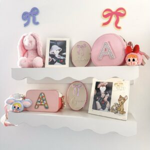 Personalised hot air balloon name plaque crafted from layered acrylic with mirrored finish for a luxe 3D look.
