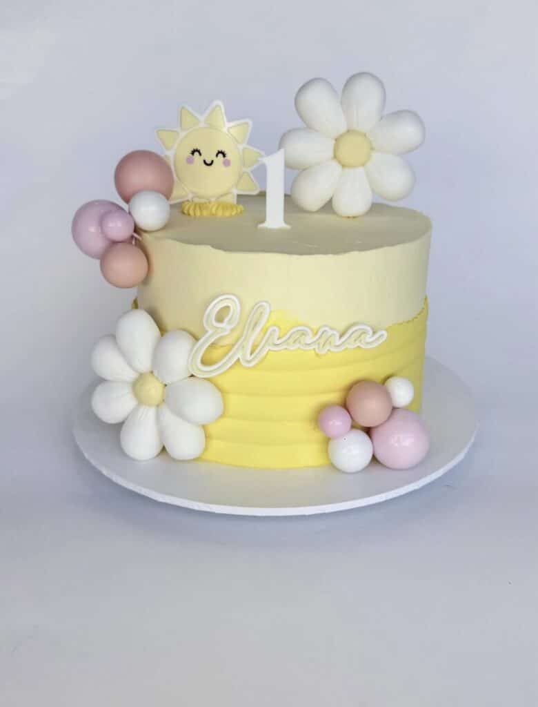 Custom Acrylic Cake Fropper Charm Personalised Double Layer