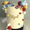Custom Acrylic Cake Fropper Charm Personalised Double Layer