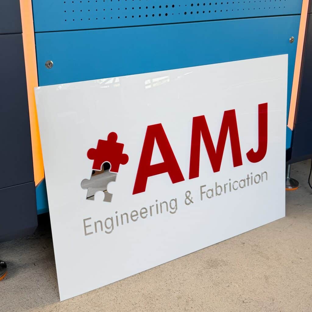 Custom Acrylic Business Signage Large Logo Sign