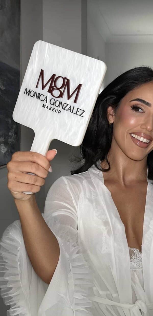 Custom Handheld Acrylic Mirrors for Salons