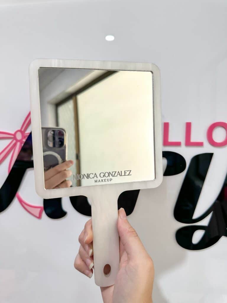 Custom Handheld Acrylic Mirrors for Salons