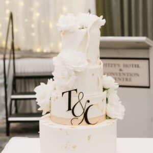 Personalised Letter Acrylic Initials Cake Charm