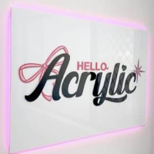 Backlit Logos 3D Neon