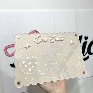 Personalised acrylic name sign freestanding on a table for room décor or gifting.