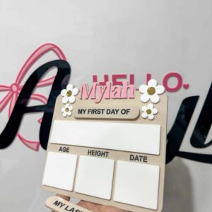 First &amp; Last Day of School Acrylic Board | Daisy