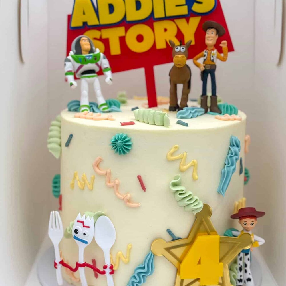Toy Story Cake Topper Set Personalised Name & Age