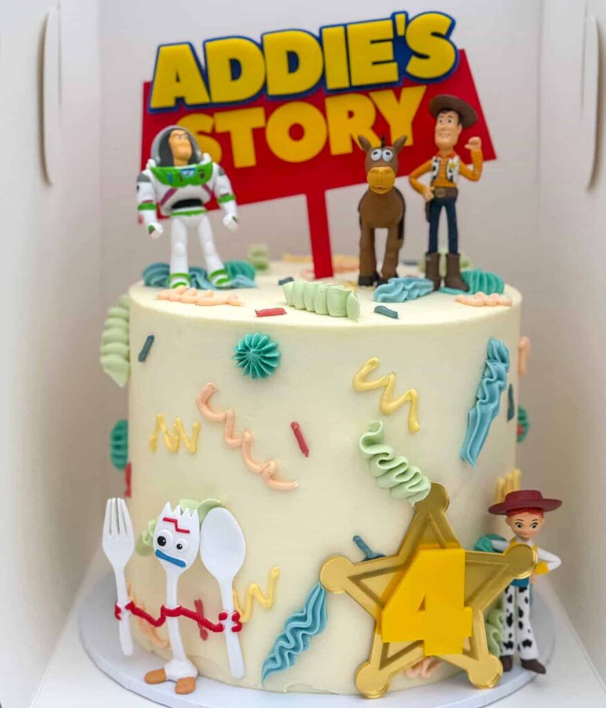 Toy Story Cake Topper Set Personalised Name & Age