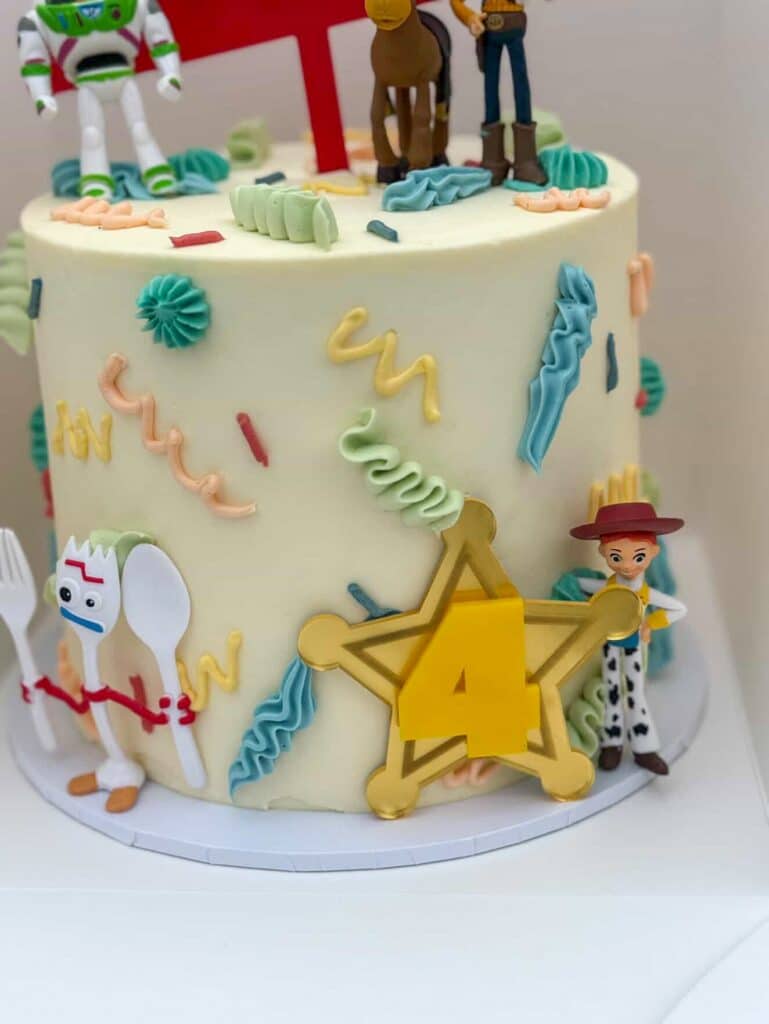 Toy Story Cake Topper Set Personalised Name & Age