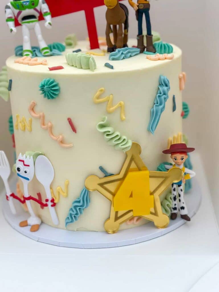 Toy Story Cake Topper Set Personalised Name & Age
