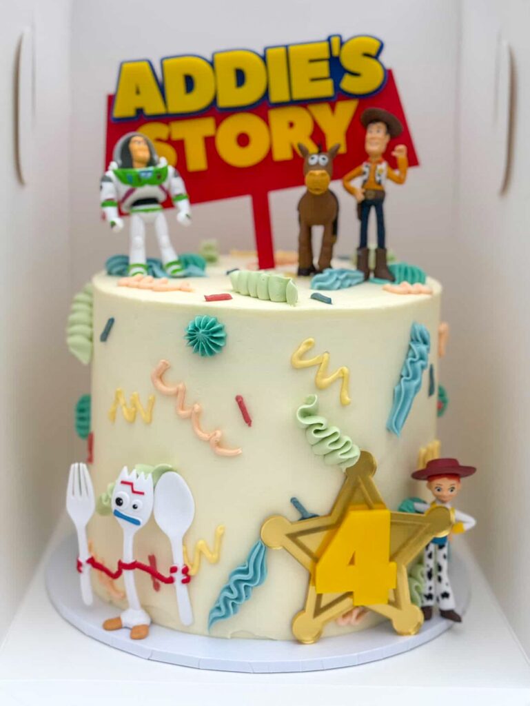 Toy Story Cake Topper Set Personalised Name & Age
