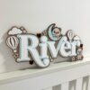 img_0913 Personalised Teddy Bear Name Sign | 3D Acrylic Nursery Decor | Custom Baby Room Wall Sign