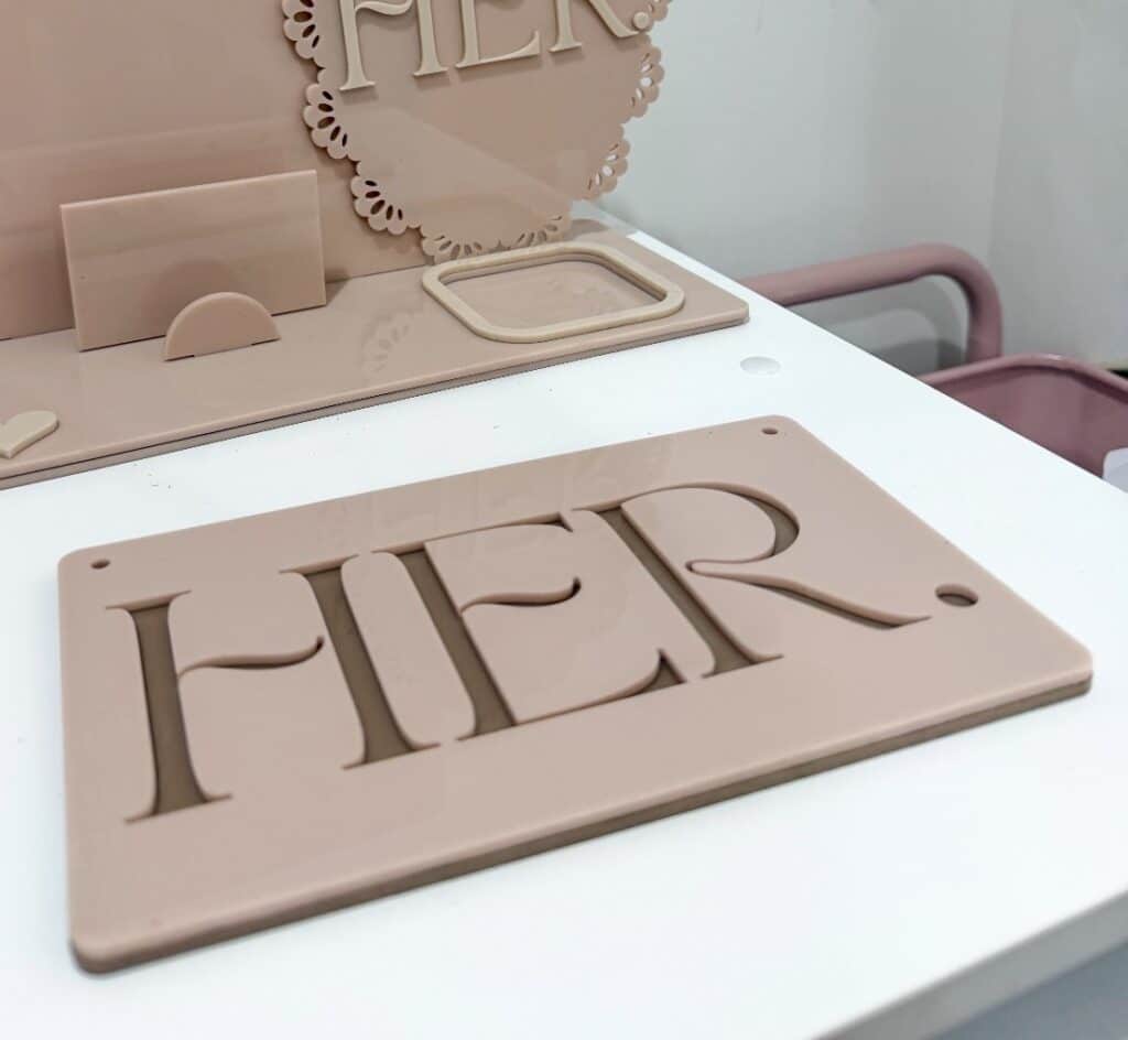 acrylic entry sign for businesses, custom, handcrafted, bespoke, ready for personalisation.