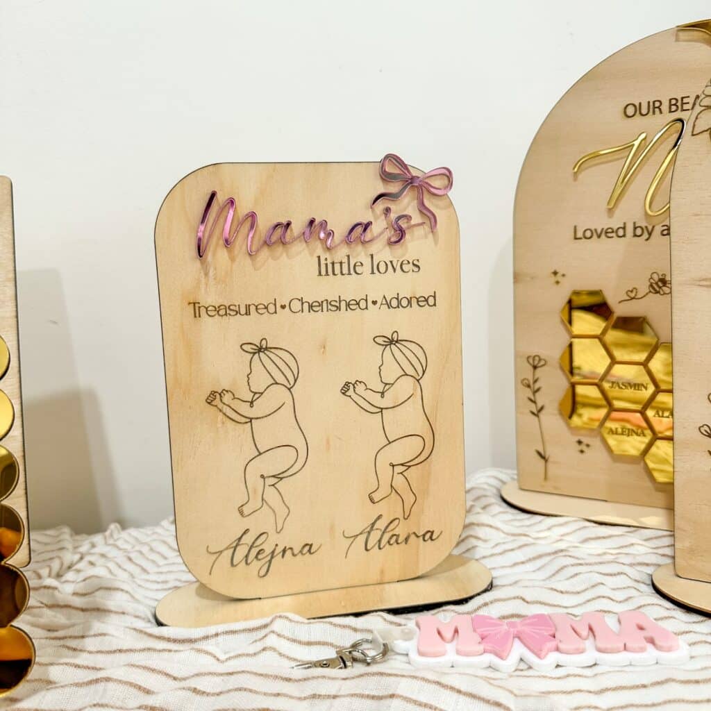 Personalised Mother’s Day Plaque | Little Loves